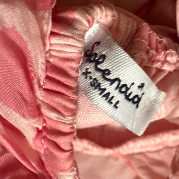 NWT Splendid Y2K Silk Blend Baby Doll Dress “ LOVESHACKFANCY VIBES” - Picture 6 of 9